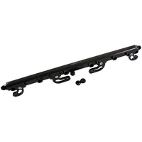 Aeroflow AF64-2113BLK Billet Fuel Rail Kit Black for Ford FG 4.0L XR6 F6 FGX