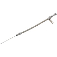 Aeroflow AF64-2123 Chrome Universal Engine Dipstick Can Cut To length 1/4" NPT