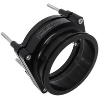 Aeroflow AF64-2144BLK LS Throttle Body Adapter Black 102mm Fly By Wire 4" Clamp