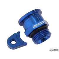 AEROFLOW BLUE BILLET FUEL PRESSURE REGULATOR ADAPTER FOR HOLDEN V8 EFI AF64-2200