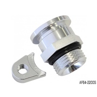 AEROFLOW SILVER FUEL PRESSURE REGULATOR ADAPTER FOR HOLDEN V8 EFI AF64-2200S