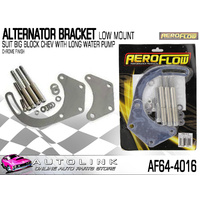 AEROFLOW AF64-4016 LOW MOUNT ALTERNATOR BRACKET FOR BIG BLOCK CHEV LONG PUMP