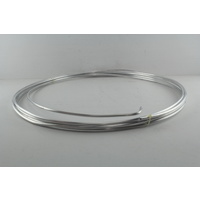 AEROFLOW ALUMINIUM FUEL LINE 1/4" OR 6.3mm 25FT OR 7.6m LENGTH ROLL - RAW FINISH
