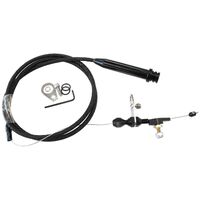 Aeroflow AF72-7000BLK Black Kickdown Cable for GM TH700 & Early 4L60E Trans