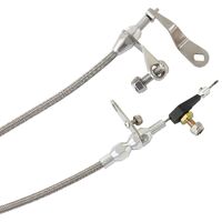 Aeroflow AF72-7001 Kickdown Cable Chrome for Ford C6 Transmission