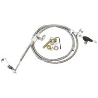 Aeroflow AF72-7002 Kickdown Cable Chrome for GM Powerglide Transmission