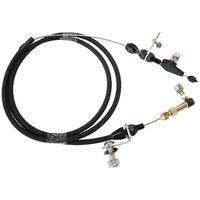 Aeroflow AF72-7002BLK Black Kickdown Cable for GM Powerglide Transmission