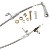 Aeroflow AF72-7005 Kickdown Cable Chrome for Ford AOD Transmission