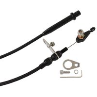 Aeroflow AF72-7007BLK Black Kickdown Cable for GM TH350 Turbo 350 Transmission