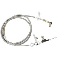 Aeroflow AF72-7008 Kickdown Cable Chrome for Chrysler Torqueflite 727 Trans