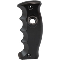 Aeroflow AF72-9917BLK Pistol Grip Passengers Side Single Button Shifter Plate