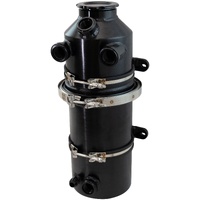 Aeroflow AF77-1050BLK Dry Sump Tank 7.5 L Black 19.5" Height x 6" Diameter