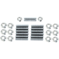 Aeroflow AF82-2050 GM LS V8 Oil Pan Stud Kit M8 and M6 Steel Studs and Nuts x14