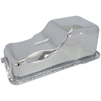 Aeroflow AF82-9532C Standard Replacement Oil Pan Chrome for Ford 351 V8 Windsor