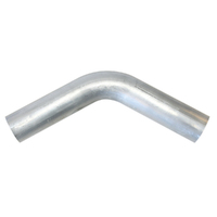 AEROFLOW 60° ALUMINIUM MANDREL BEND 2-1/2" 63mm DIA 140mm LEG LENGTH