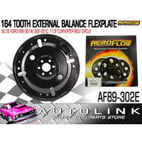 AEROFLOW AF89-302E FLEXPLATE 164 TOOTH FOR FORD V8 11.5" CONVERTER BOLT CIRCLE 