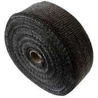 Aeroflow AF91-3005 Black Exhaust Insulation Wrap 2" Wide x 50ft Long