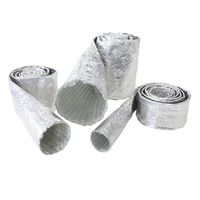 Aeroflow Aluminised Heat Sleeve 1-1/8" to 1-1/2" I.D. 3ft 1m Length 500°F