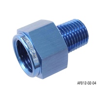 AEROFLOW BLUE NPT PIPE EXPANDER REDUCER 1/8" TO 1/4" AF912-02-04