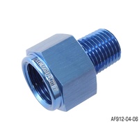 AEROFLOW BLUE NPT PIPE EXPANDER REDUCER 1/4" TO 3/8" AF912-04-06