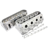 Aeroflow AF95-0406 Bare 240cc Alloy Heads Pair for GM LS1 V8 6 Bolt 3.9" Bore