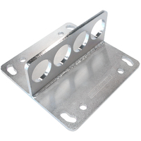 AEROFLOW AF98-2045 ENGINE LIFT PLATE ZINC PLATED STEEL LIFTS 4 BARREL MANIFOLDS