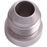 AEROFLOW AF999-04SS STAINLESS STEEL WELD ON MALE BUNG -4AN FITTING
