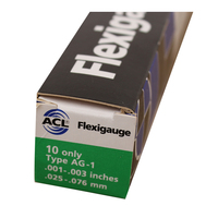 ACL AG-1 Green Flexigauge Precision Plastic Strip for Bearing Clearance x 10