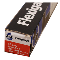 ACL AR-1 Red Flexigauge Precision Plastic Strip for Engine Bearing Clearance x 10
