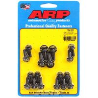 ARP AR134-1801 Oil Pan Sump Bolt Kit 12 Point Black for SB Chev 1 Piece Gasket