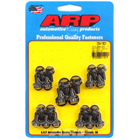 ARP AR254-1801 Oil Pan Bolt Kit 12 Point Nut Black for Ford Cleveland Windsor V8