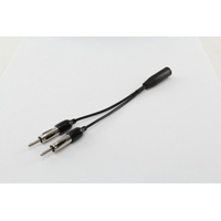 DNA ANTENNA Y SPLIT ADAPTOR LEAD - 1 FEMALE END x 2 MALE CONNECTORS AXL012