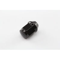 Nice B119B Black Wheel Nut 7/16" Thread 60° Taper 7/16" Thread 19mm Hex x1