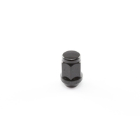 NICE B419B BLACK WHEEL NUT M12 x 1.25 THREAD 60° TAPER CLOSED 19mm HEX x1
