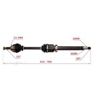 Front Driveshaft B890 for Ford Focus 1.8L Auto Right R/H/S 2002-2005