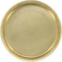 PREMIER BC10 BRASS CUP WELCH PLUG 1" - SOLD AS x10
