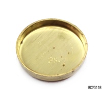 PREMIER BRASS WELSH PLUG CUP TYPE SIZE 2-1/16" BC20116 x1