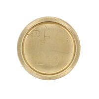 BRASS WELCH PLUGS CUP TYPE 20mm BC20MM - SOLD AS x10