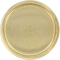 BRASS WELCH PLUG CUP TYPE 28mm BC28MM - SOLD AS EACH