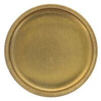 BRASS WELCH PLUGS CUP TYPE 35mm BC35MM - SOLD AS x10