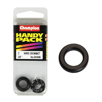 Champion Fasteners BH006 Rubber Wiring Grommets 3/8 in. x 5/8 in. Pack of 2