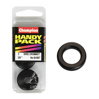 Champion Fasteners BH007 Rubber Wiring Grommets 3/8 in. x 3/4 in. Pack of 2