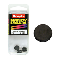 Champion Fasteners BH017 Rubber Blanking Grommets 5/16 in. Pack of 4