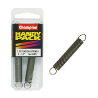 Champion Fasteners BH037 Extension Spring 2-1/2 in. x 11/32 in. x 20g Pack of 2