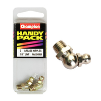Champion Fasteners BH054 45° Grease Nipples 1/4 in. UNF Pack of 2