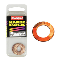 Champion Fasteners BH070 Copper Washers 7/16 in. x 13/16 in. Pack of 3