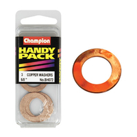 Champion Fasteners BH072 Copper Washers 5/8 in. x 1 in. Pack of 3