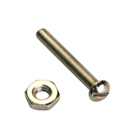 Champion Fasteners BH076 Fine Thread Screws & Nuts 6/40 in. x 1/2 in. Pack of 15