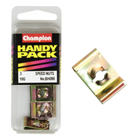 Champion Fasteners BH098 Speed Nuts 13/16 in. x 1/2 in. 10g Pack of 3