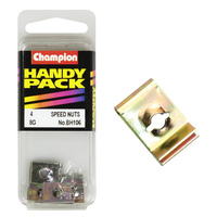 CHAMPION FASTENERS BH106 SPEED NUTS 21/32" x 7/16" 8g PACK OF 4